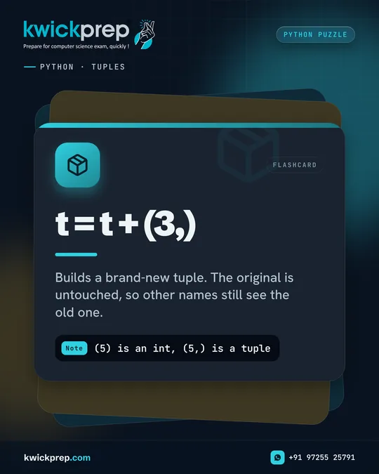 t = t + (3,)