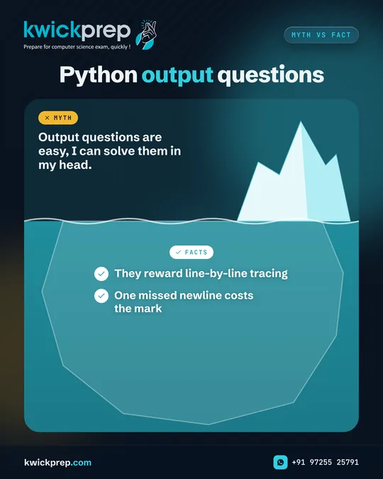 Python output questions
