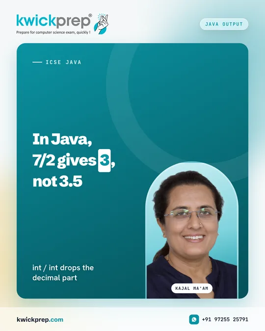 Java Output