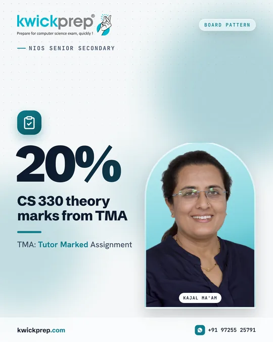 CS 330 theory marks from TMA