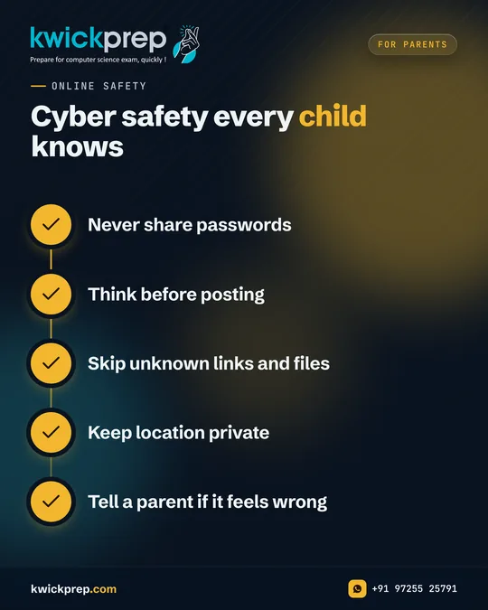 Cyber safety every child knows