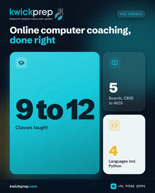 Online computer coaching, done right