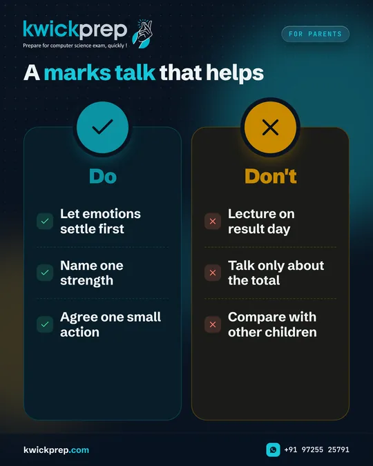 A marks talk that helps
