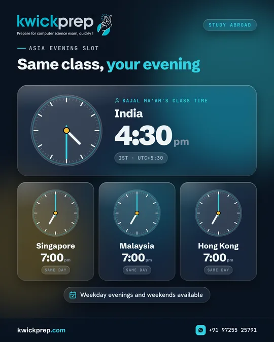 Same class, your evening