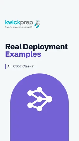 Table of deployed AI: maps, spam filter, DigiYatra, Bhashini.