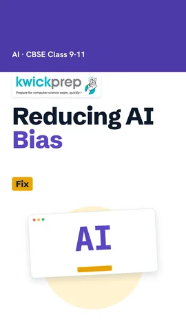 Four ways to reduce bias listed.
