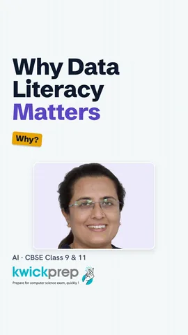 Table of who needs data literacy: citizens and AI builders.