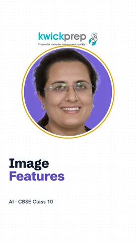 List of image features: edges, corners, blobs.