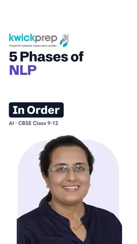 List of five NLP phases with what each checks.