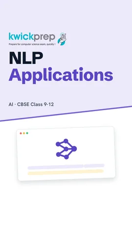 Table of NLP applications: translation, assistants, spam filter.