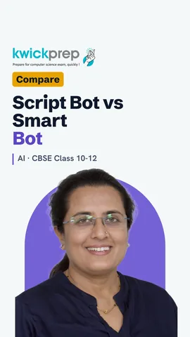 Table comparing script bots and smart bots.