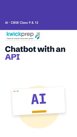 Steps of an API chatbot: link, send messages, add reply, keep key secret.