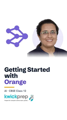 Steps to start Orange: free, install, drag widgets, link them.