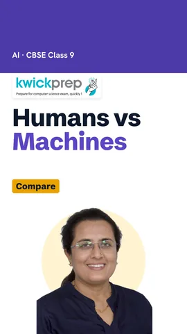 Table comparing human and machine pattern learning.