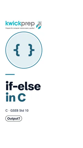 C code int m = 20; if (m >= 33) printf Pass else printf Fail, output Fail.