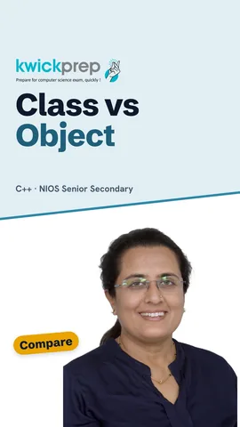 Table: class blueprint, object real copy, abstraction hide details, encapsulation wrap in class.