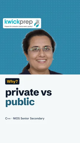 Table: private class only, public anywhere, no label private.