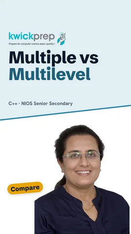 Table: single A to B, multiple A and B to C, multilevel A to B to C.