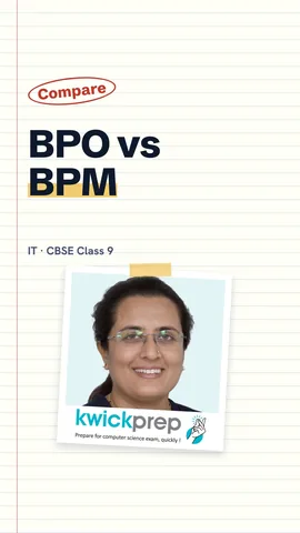 Two-row table: BPO does the task, BPM improves it.
