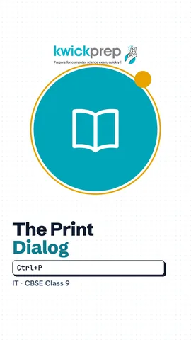 Print dialog options: printer, copies and pages.