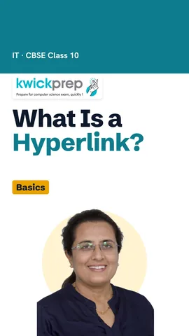 Slide: hyperlinks open a site, file or cell; blue and underlined; Ctrl+click.