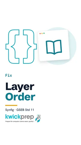 Layer list with the sun raised above the hill.