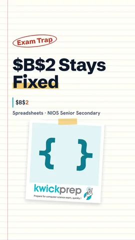 Table: relative B2 changes, absolute $B$2 stays fixed, mixed $B2 fixes one part.