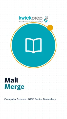 Table showing main letter, data source and merge producing 500 letters.