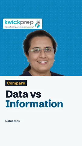 Marks shown as data and their average shown as information.