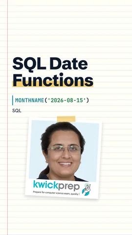 Date functions with outputs Saturday, August and 2026.