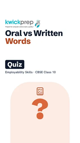 Reel on oral and written verbal communication.