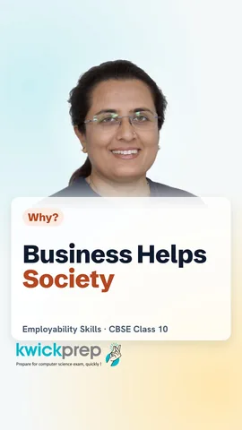 Reel on how entrepreneurs benefit society.