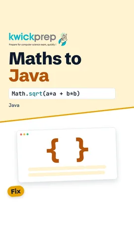 Reel mapping maths notation to Java expressions with explicit multiplication.