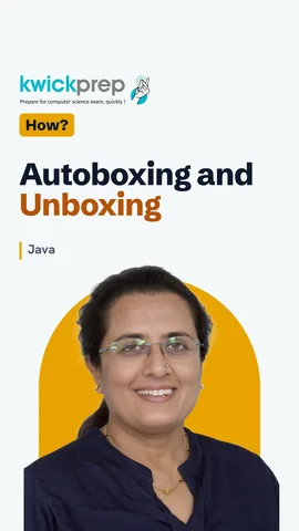 Reel showing autoboxing into an Integer and unboxing during addition.