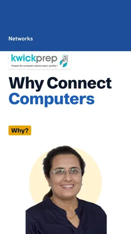 Three uses of a network: share files, share one printer, chat and video call.