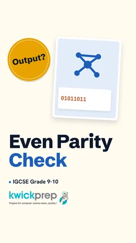 An even parity byte with five 1s flagged as an error, and a parity block locating a bad bit.