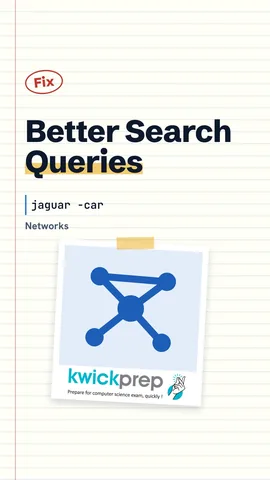 A table of search operators: quotes for an exact phrase, minus to remove, site: for one website.