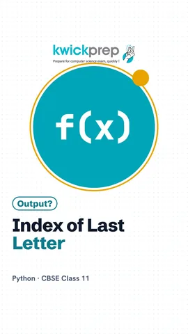 Index ruler for the word MUMBAI showing positive indexes 0 to 5 and negative indexes -6 to -1.