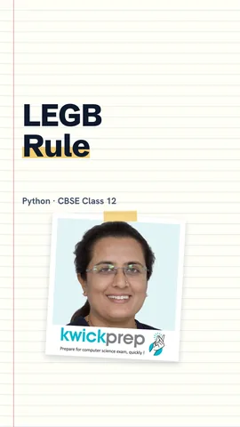 Table of Python name search order: Local, Enclosing, Global, Built-in.
