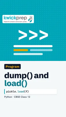 Code dumping two student records to a binary file and loading one back as a list.