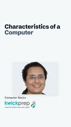 Table: speed very fast, accuracy no own errors, storage huge data, diligence never tired.