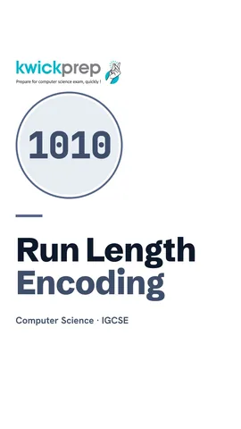 Examples of run length encoding: WWWWWWBBB to 6W 3B and AAAAAAAA to 8A.