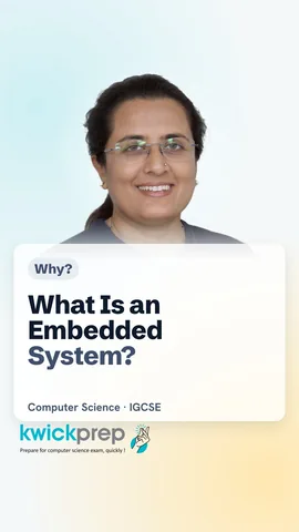 Three features of an embedded system: inside a larger device, one job, program in ROM.