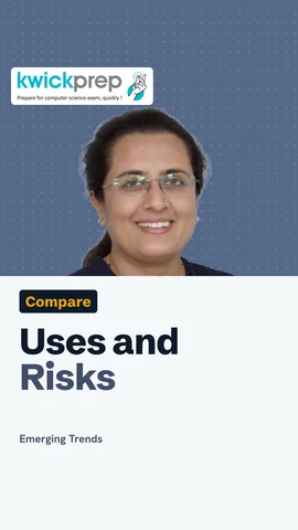 Table of uses and risks for cloud, grid and blockchain.