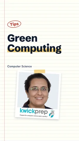 Three green computing practices: switch off, energy-efficient devices, recycle e-waste.