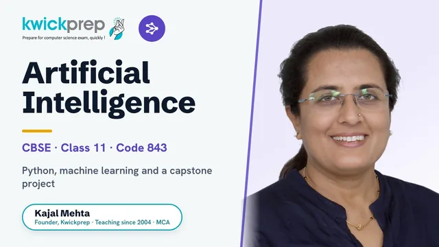 CBSE Class 11 Artificial Intelligence (843)