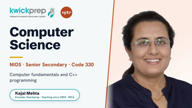 NIOS Senior Secondary Computer Science (330)