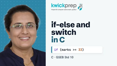 Decision Making in C: if, else if and switch