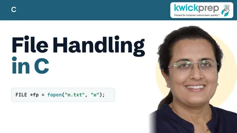 File Handling in C