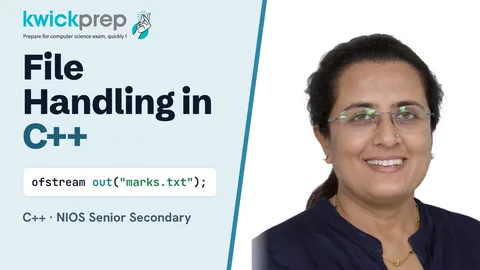 File Handling in C++